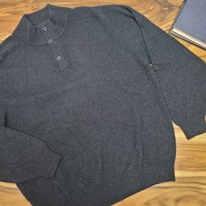 Gianluca Isaia Napoli men's wool cashmere sweater size 52, XL